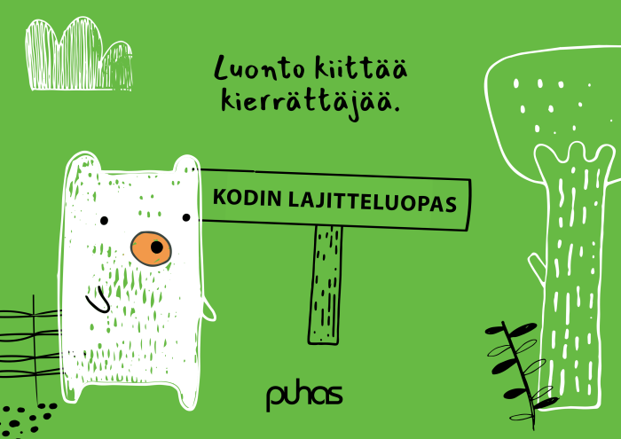 Kodin lajitteluopas suomeksi